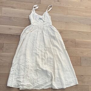 Banana Republic Elegant White Women's Dress